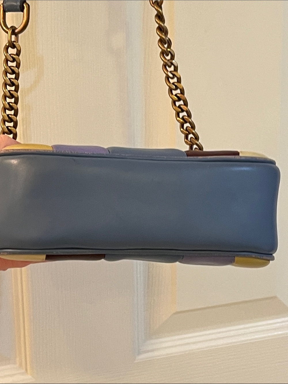 Tory Burch Multicolor Quilted Leather Crossbody Bag - Picture 6 of 13